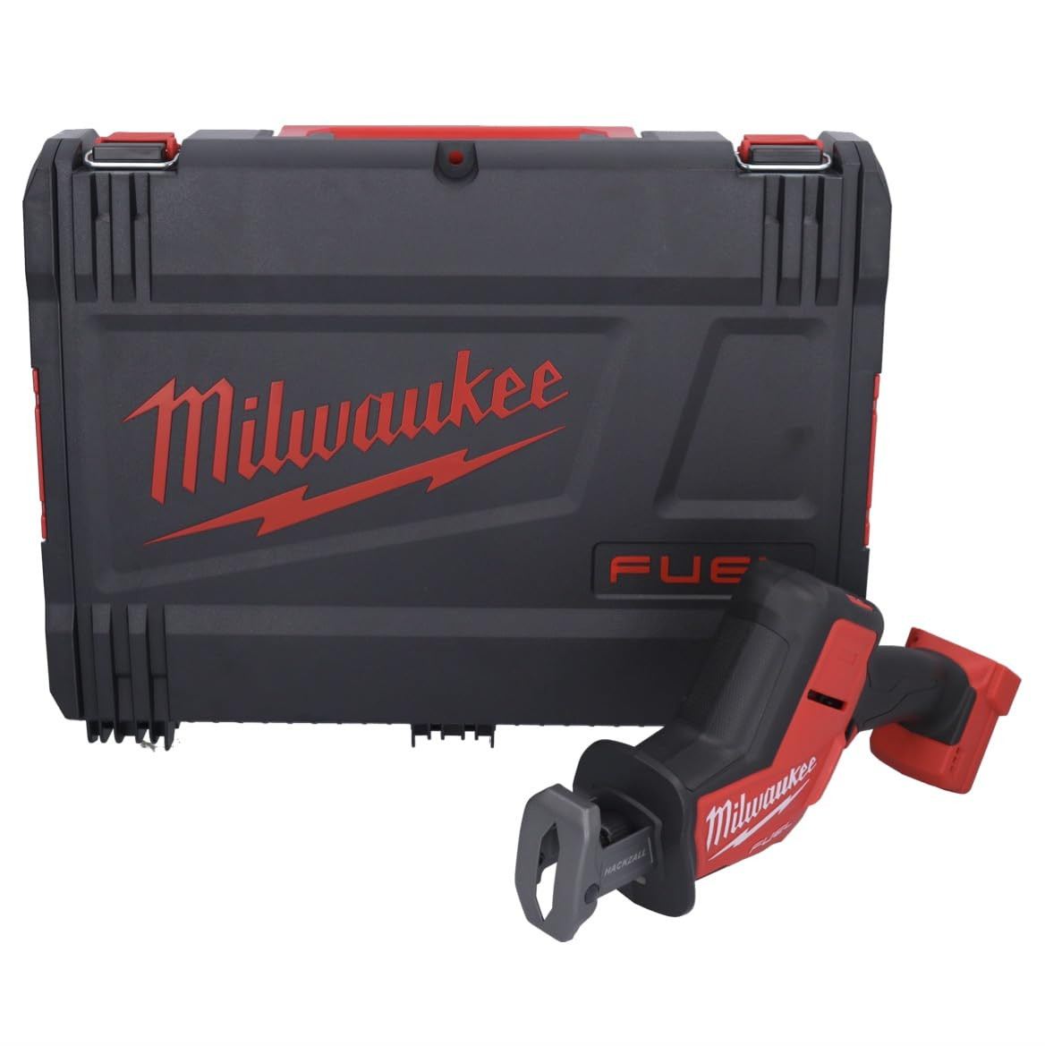 Fierastrau sabie cu acumulator Milwaukee FUEL M18 FHZ-0X, livrat fara acumulatori, cu valiza