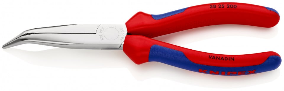 KNIPEX 38 25 200 Clește de mecanici cu manşoane multicomponent cromat 200 mm