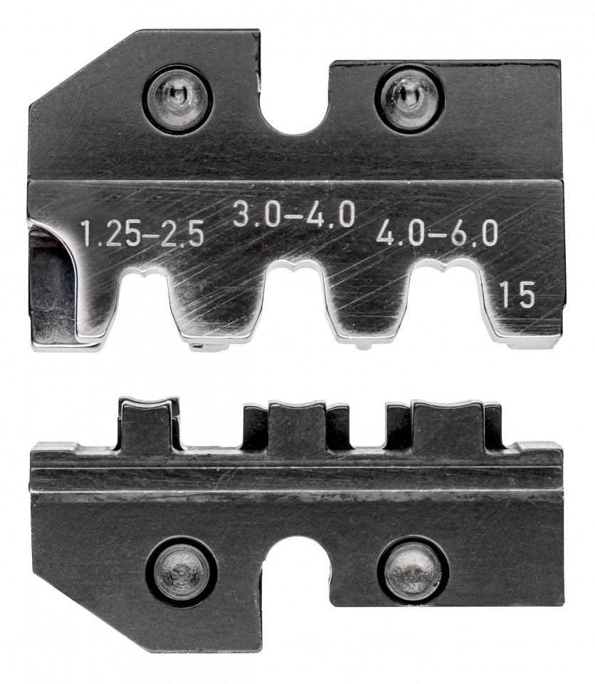 KNIPEX 97 49 15 adaos de sertizare pentru conectori tip steag și cu fișă neizolați, deschiși de