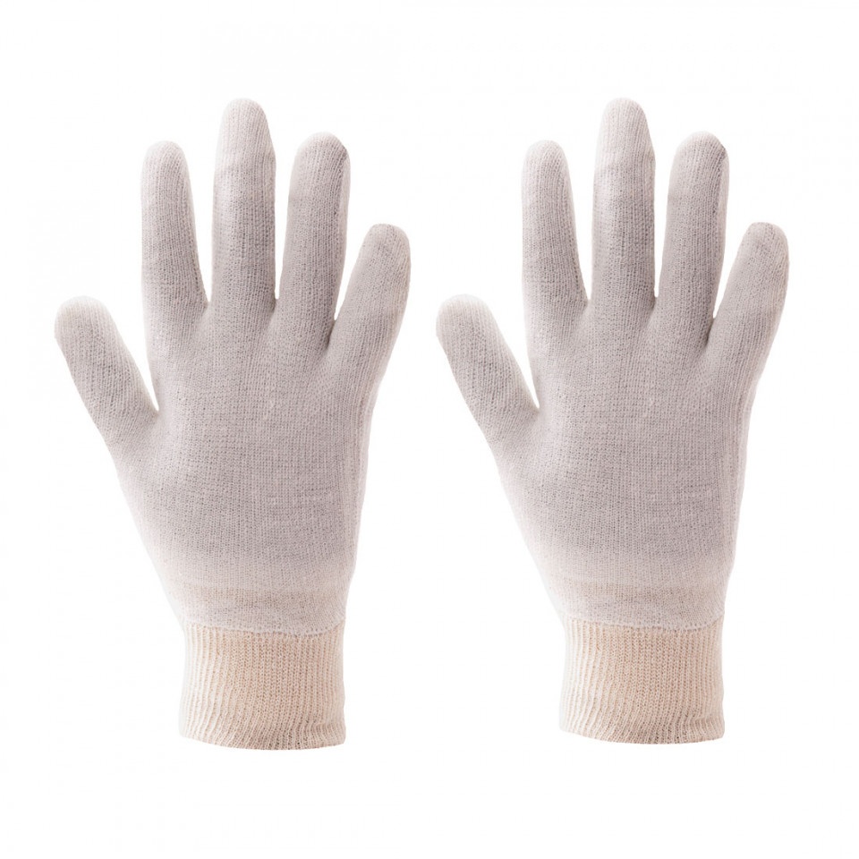 Manusa tricotata Stockinette, marime XL, culoare Bej, pachet 600 buc A050