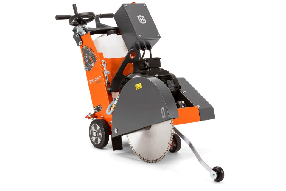 Masina de taiat pardoseli Husqvarna FLOOR SAW FS 500 E 7.5 kW, disc 500 mm, adancime taiere 190 mm, 7,5 kW, 145 kg