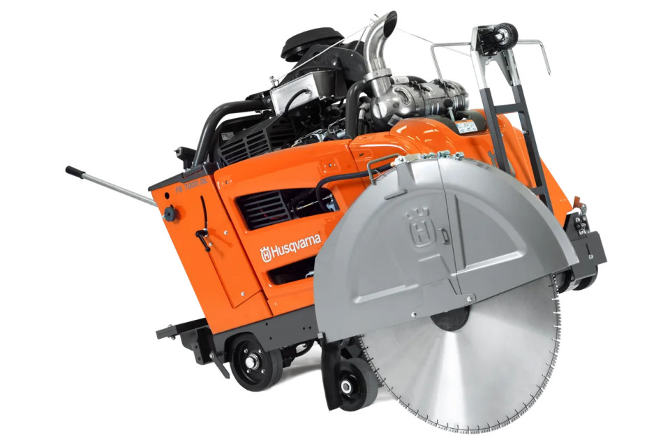Masina de taiat pardoseli Husqvarna FLOOR SAW FS 7000 DL, disc 1500 mm, adancime taiere 623 mm, 50,4 kw, 1290 kg