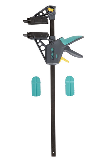 Menghina Wolfcraft 6985000, pentru montarea placilor cu latime max 20 cm, distanta de prindere 450 mm