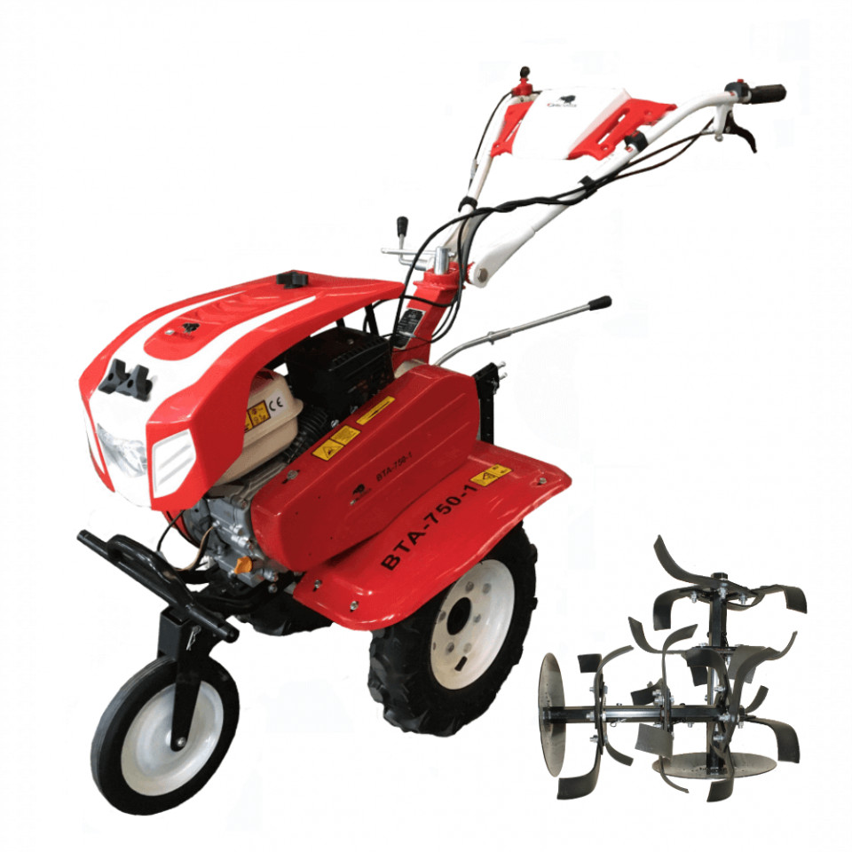 Motocultor BTA-750-1, latime de lucru 560 – 830 mm, adancime 300 mm, motor 7cp