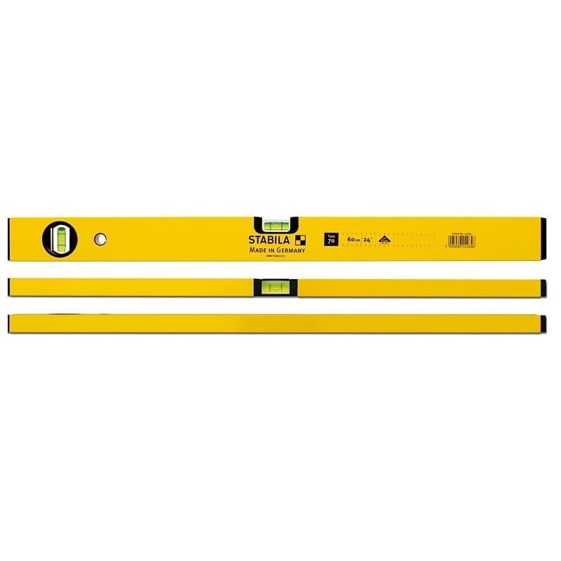 Nivela cu 2 bule, Tip 70 de 120 cm, Stabila