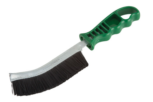 Perie de nylon de mana Wolfcraft 2764000, nylon, 265 mm, maner plastic,