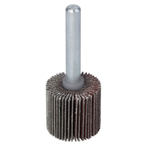 Perie lamelara Wolfcraft 2037000, cu tija de 6 mm, D 20x20 mm, granulatie 120