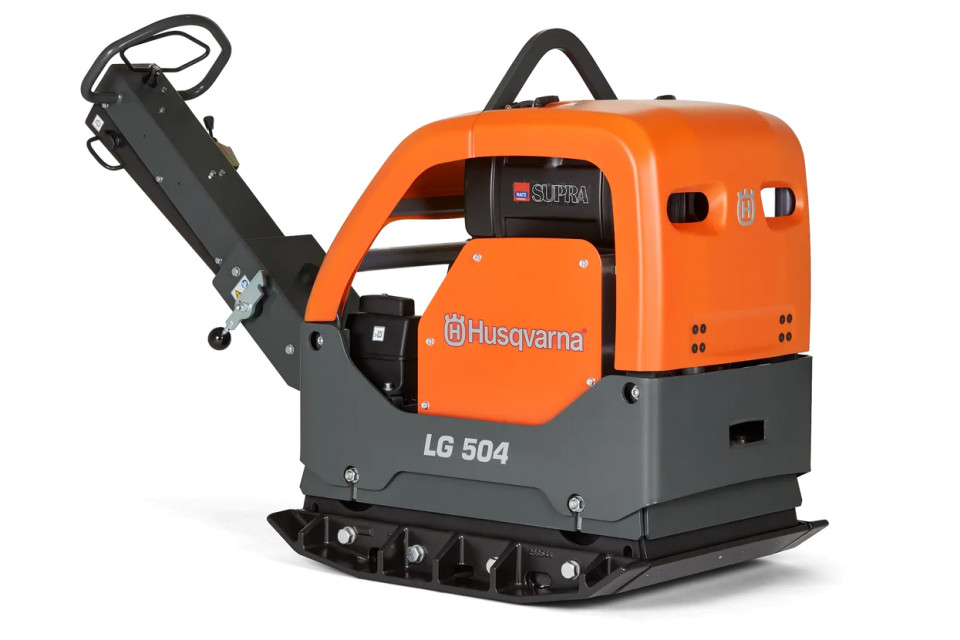 Placa compactoare Husqvarna LG 504 Hatz el 850 mm, 65 N, 513 kg