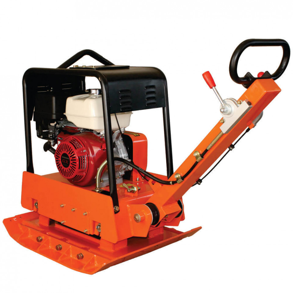 Placa compactoare reversibila PCR 320-H, 38 kN, motor Honda benzina 13 cp, 310 kg