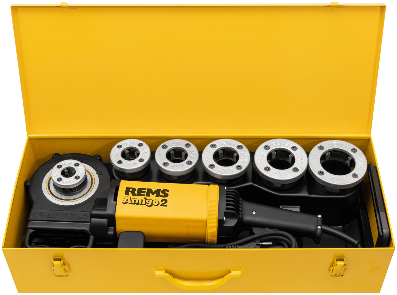 REMS Clupa electrica de filetat Amigo 2 set 1/2-2" 540020