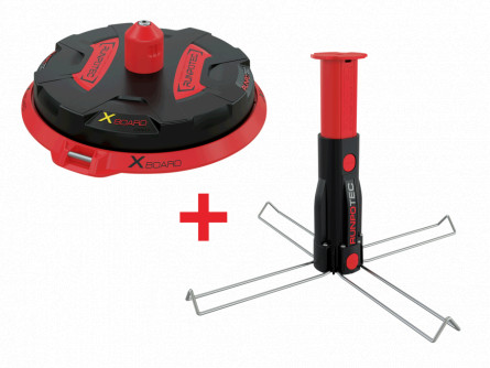 RUNPOTEC, SET Derulator tamburi XB 300 + mandrina multifunctionala - Ø 300 mm, max 300 kg