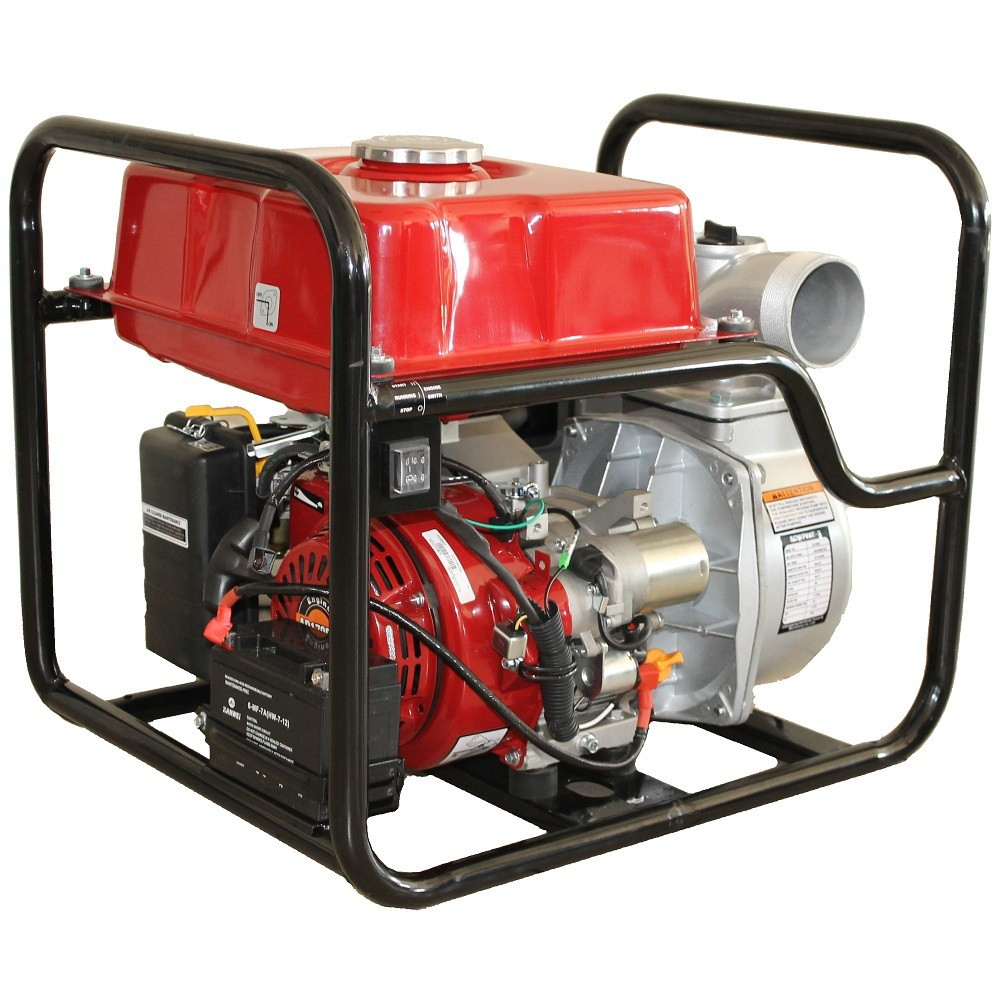 SENCI, Motopompa SCWP-80E, Debit apa: 57 mc/h, Inaltime pompare: 32 m