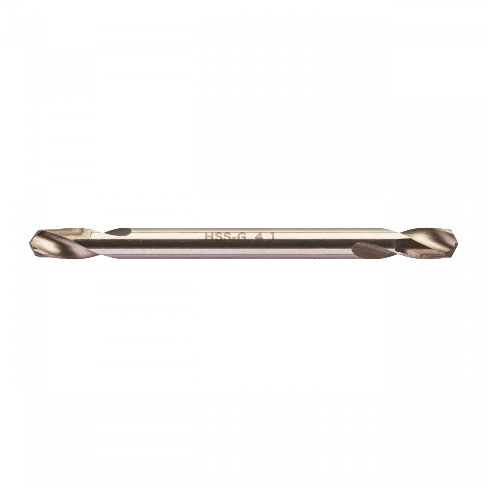 Set 10 burghie HSS Ground pentru metal cu două vârfuri MILWAUKEE Ø 4.1x14x55 mm