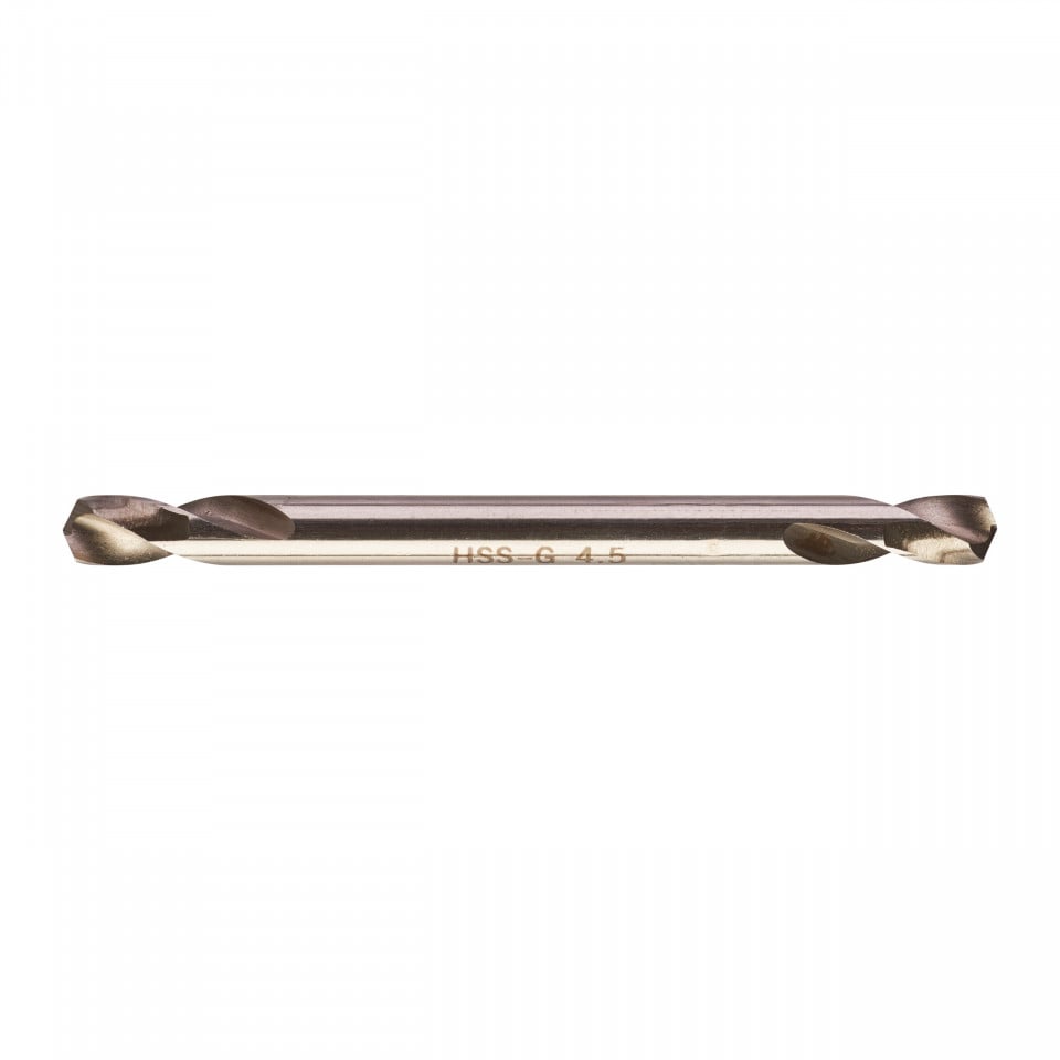 Set 10 burghie HSS Ground pentru metal cu două vârfuri MILWAUKEE Ø 4.5x16x58 mm