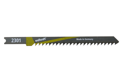 Set 2 panze pentru fierastrau pendular Wolfcraft 2301000, prindere in U, pentru lemn / plastic, adancime taiere 50 mm