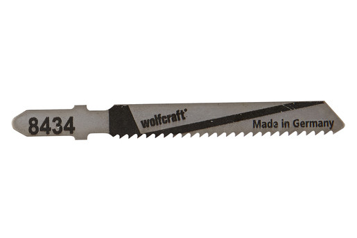 Set 2 panze pentru fierastrau pendular Wolfcraft 8434000, prindere in T, pentru metal, adancime taiere 2,5 - 4 mm