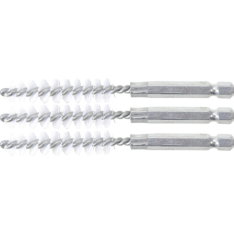 Set 3 perii rotative Ø11mm, fir nylon