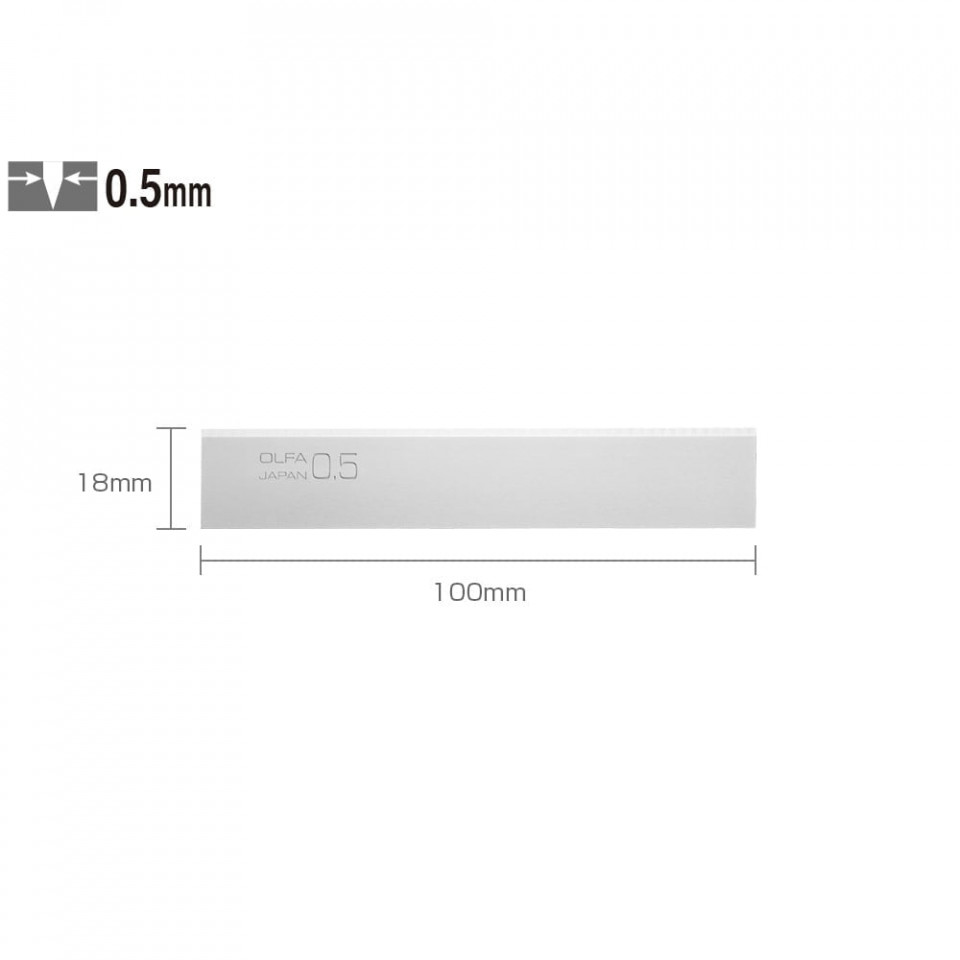 Set BS-10B - lame japoneze razuitor, 10 bucati, Olfa