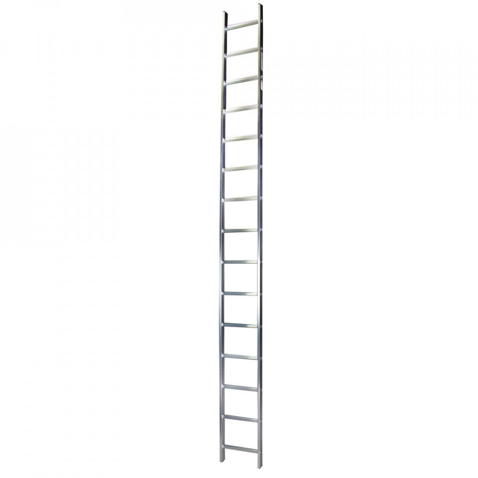 STR115 Scara simpla 15 trepte, 4.3 m aluminiu