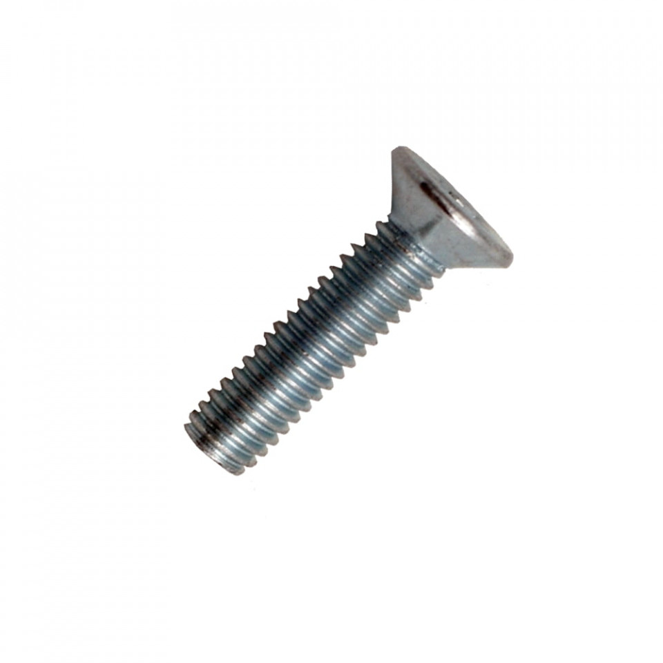 Suruburi cap inecat locas cruciform, DIN 965 GR 4.8 ZN, M6x80, 100 bucati