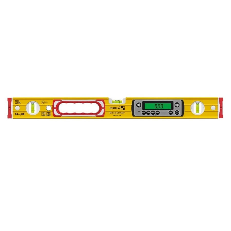 TECH 196 DL de 183 cm, nivela cu bula si display electronic, IP 67