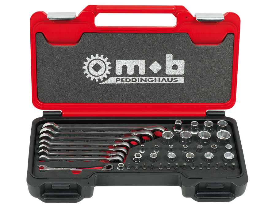 Trusa 44 scule MOB Fusion Box Mediu ADAPT44 capete/chei cu clichet - 405×225×60