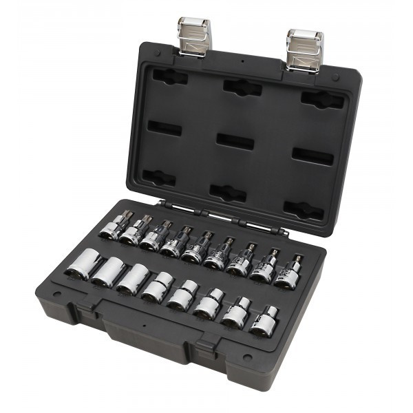 Trusa tubulare si imbusuri Torx, cu actionare de 1/2" BW 923E-FTX/C17