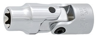 237/1F Cap cheie tubulara cu cardan 3/8" si profil interior E12