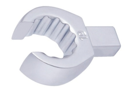266INS.3 Cap cheie inelara decupata interschimbabil pentru cheie dinamometrica 9x12 mm, DIM 19