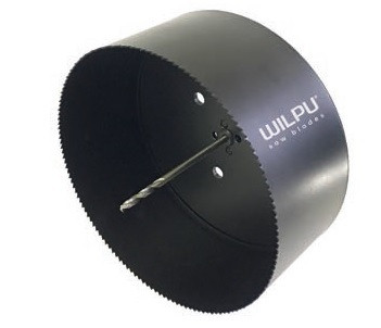 32/138 PVC Carota speciala pentru tevi PVC 6 TPI, DIM 138 mm