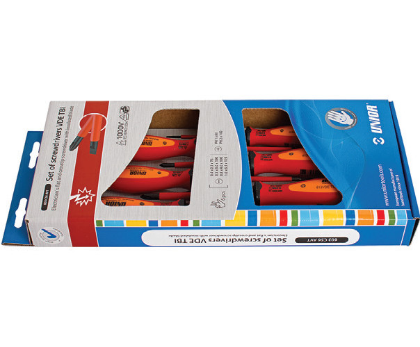 603CS6AVT Set de surubelnite izolate / 6 piese - 617653