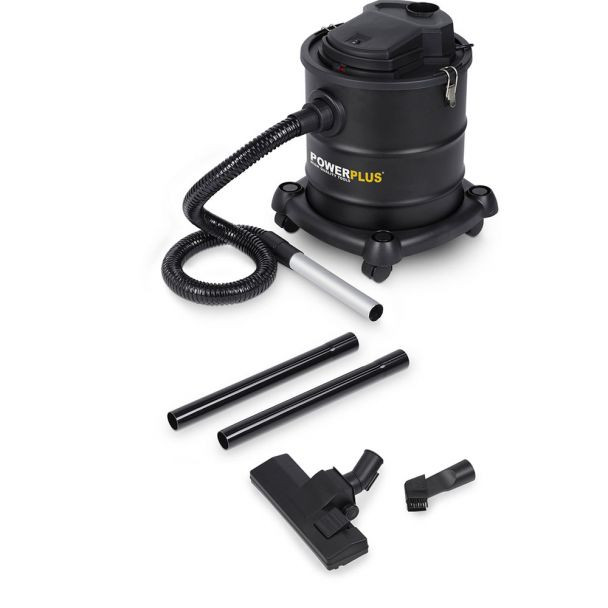 Aspirator pentru cenusa Powerplus POWX308, 1200 W, 20 l, recipient din metal