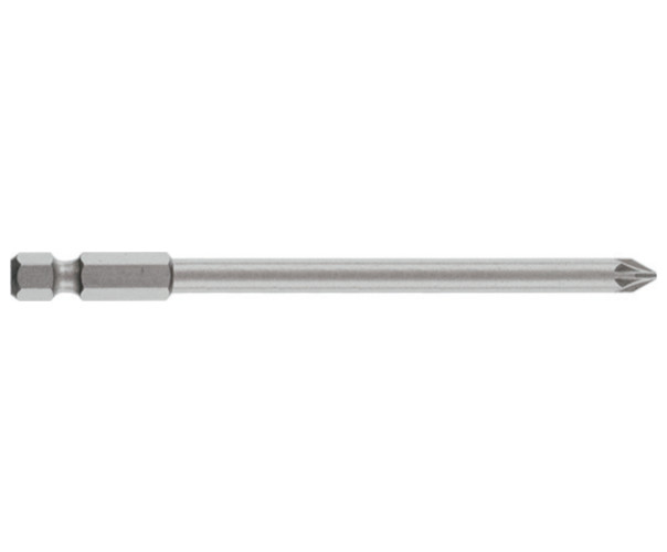 Bit TORSION 1/4" DIN/ISO 1173 Forma E 6,3 - profil Pozidriv PZ 1, L 150