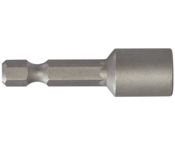 Bit tubular 50 mm cu magnet 1/4", E 6.3, 10mm