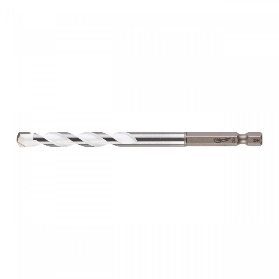 Burghie multimaterial Milwaukee (Lungime totală (mm): 120, Lungime activă (mm): 60, Ø (mm): 8)