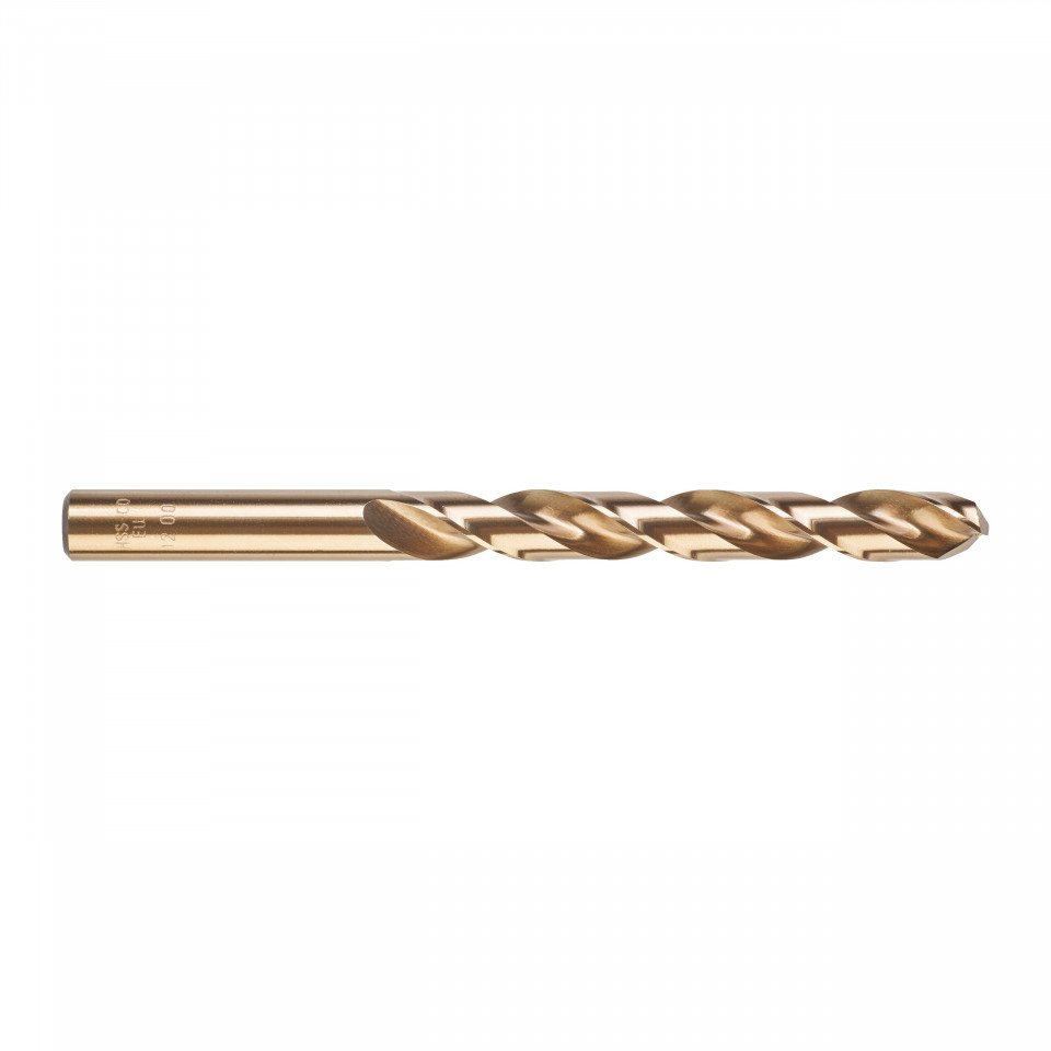 Burghie RED COBALT pentru metal - DIN 338 Milwaukee Ø 12x101x151 mm - set 5 buc