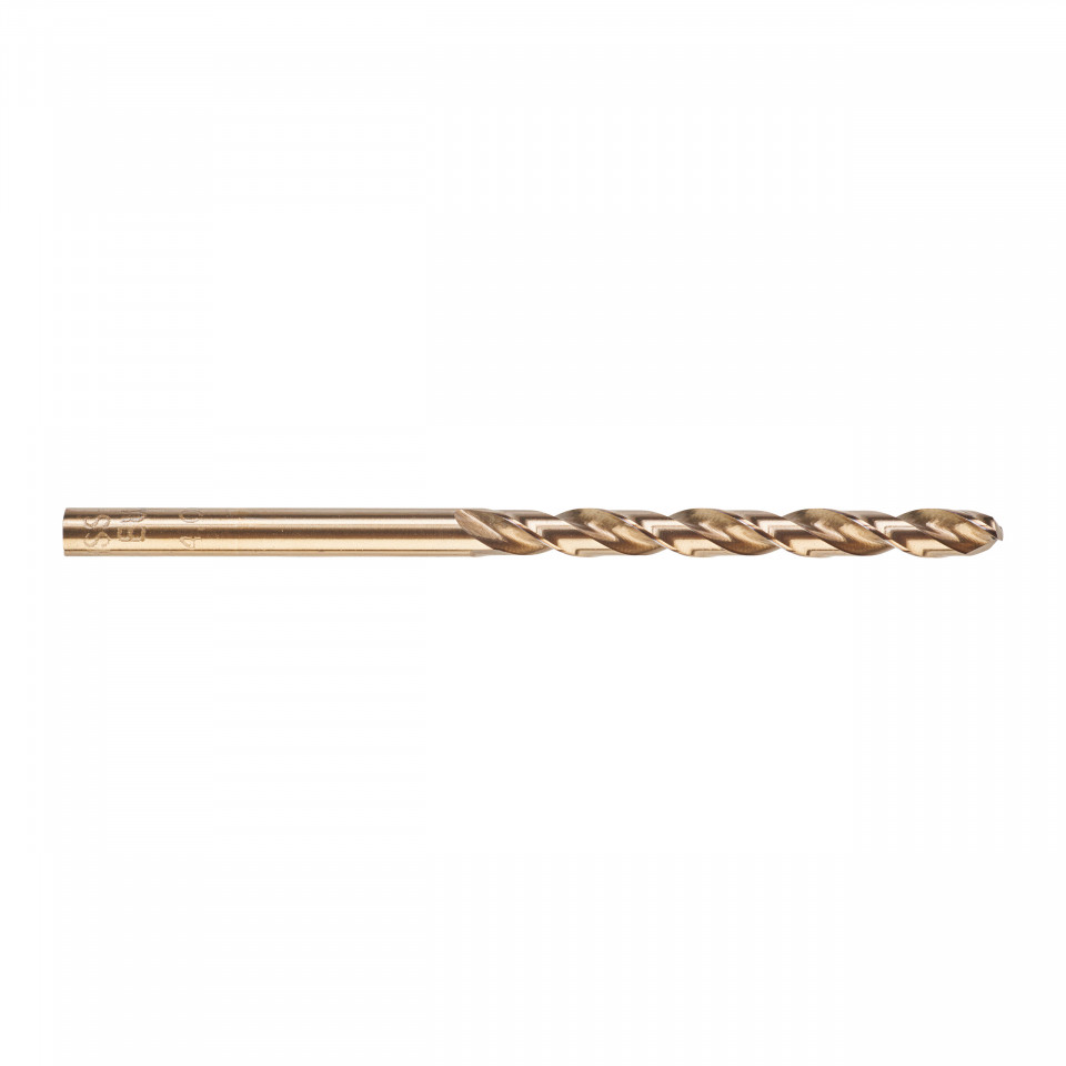 Burghie RED COBALT pentru metal - DIN 338 Milwaukee Ø 4x43x75 mm - set 10 buc