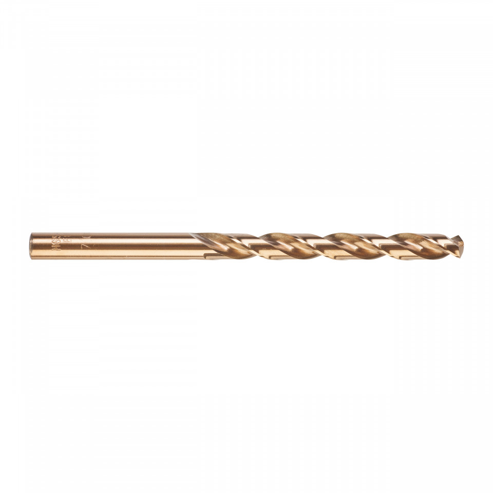 Burghie RED COBALT pentru metal - DIN 338 Milwaukee Ø 7x69x109 mm - set 5 buc