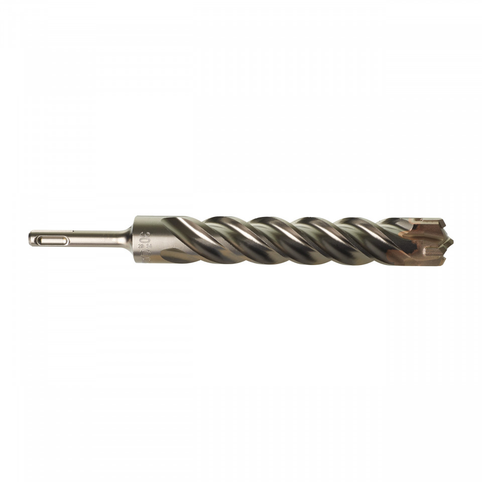 Burghie SDS-Plus MX4 - 4 tăișuri Milwaukee (Lungime totală (mm): 250, Ø (mm): 30, Lungime activă (mm): 200)