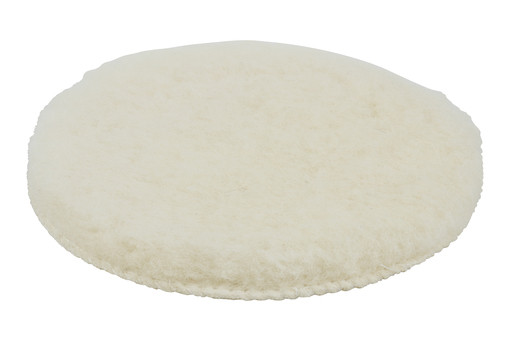 Calota lustruire Wolfcraft 3163000, lana miel, 180 mm cu scai