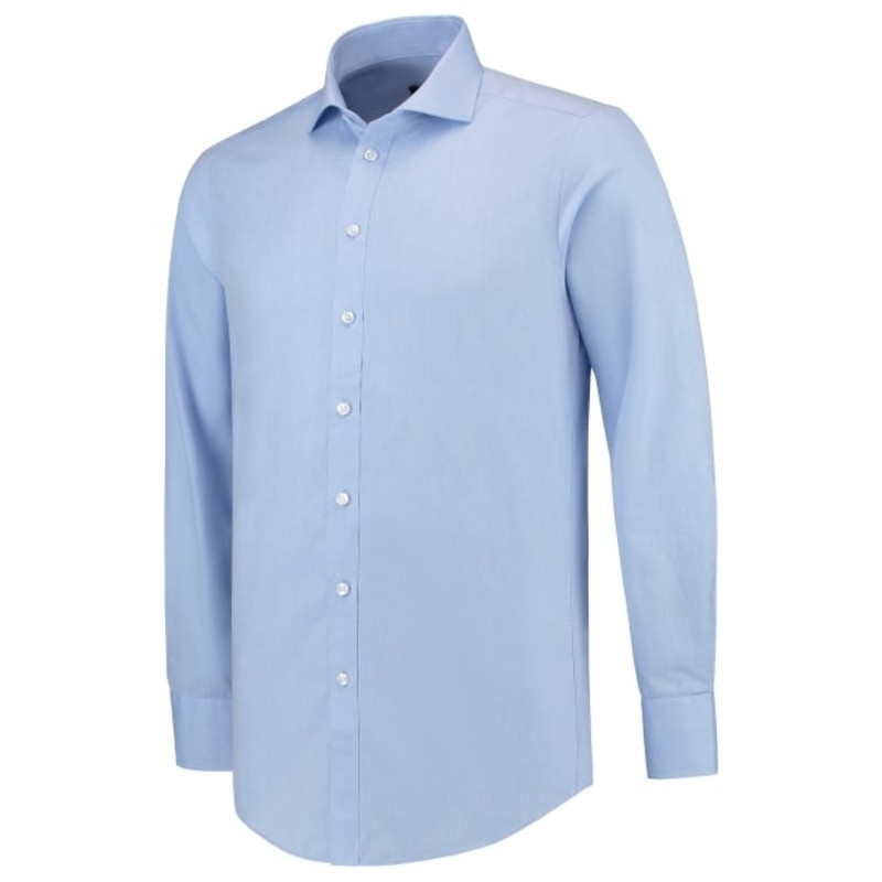 Cămaşă pentru bărbaţi, Fitted Stretch Shirt, 110 g/m² T23
