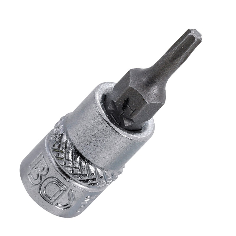 Capat cheie tubulara 1/4" cu varf Torx, T10