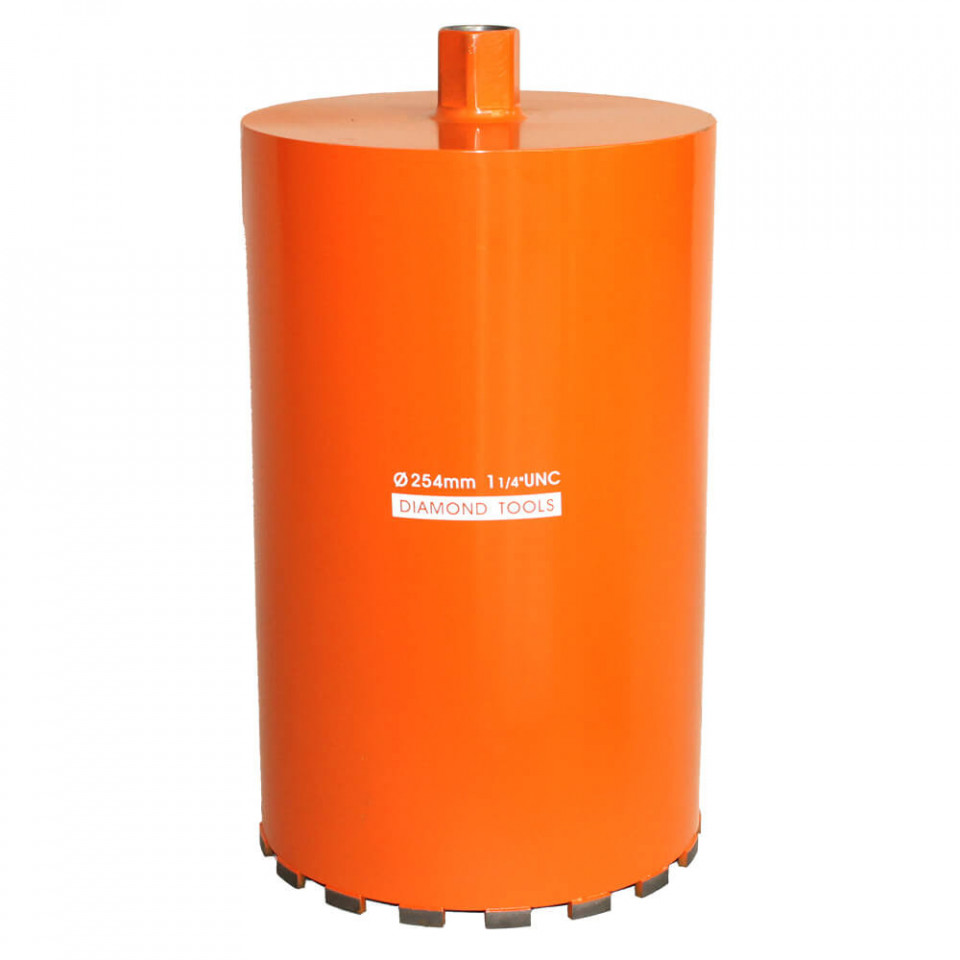 Carota diamantata 254×400 mm, prindere 1 ¼” UNC