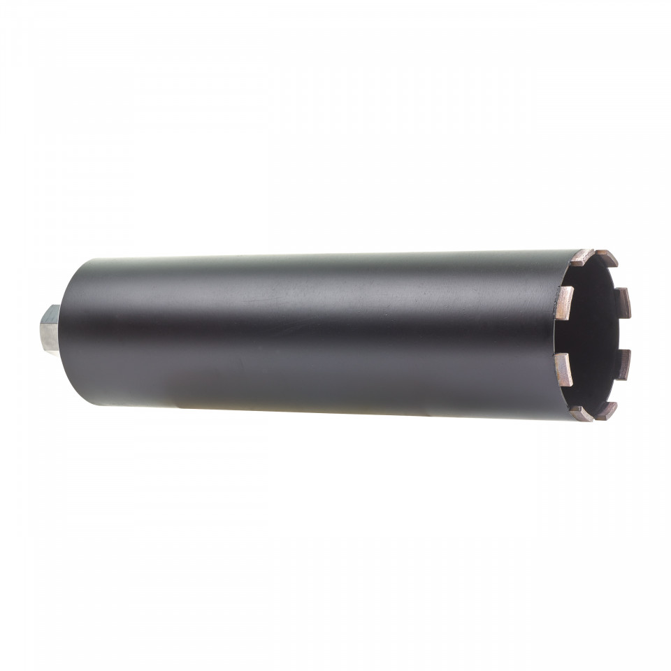 Carotă diamantată gaurire uscata cu sistem de extragere a prafului DCHXL 127 mm 1 ¼″ UNC