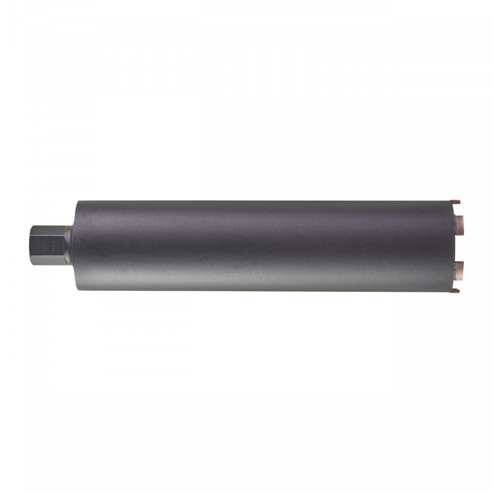 Carotă diamantată gaurire uscata cu sistem de extragere a prafului DCHXL 107 mm 1 ¼″ UNC