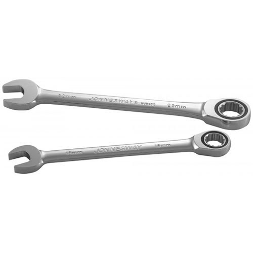 Cheie inelara cu clichet Jonnesway 22mm 72 zimti