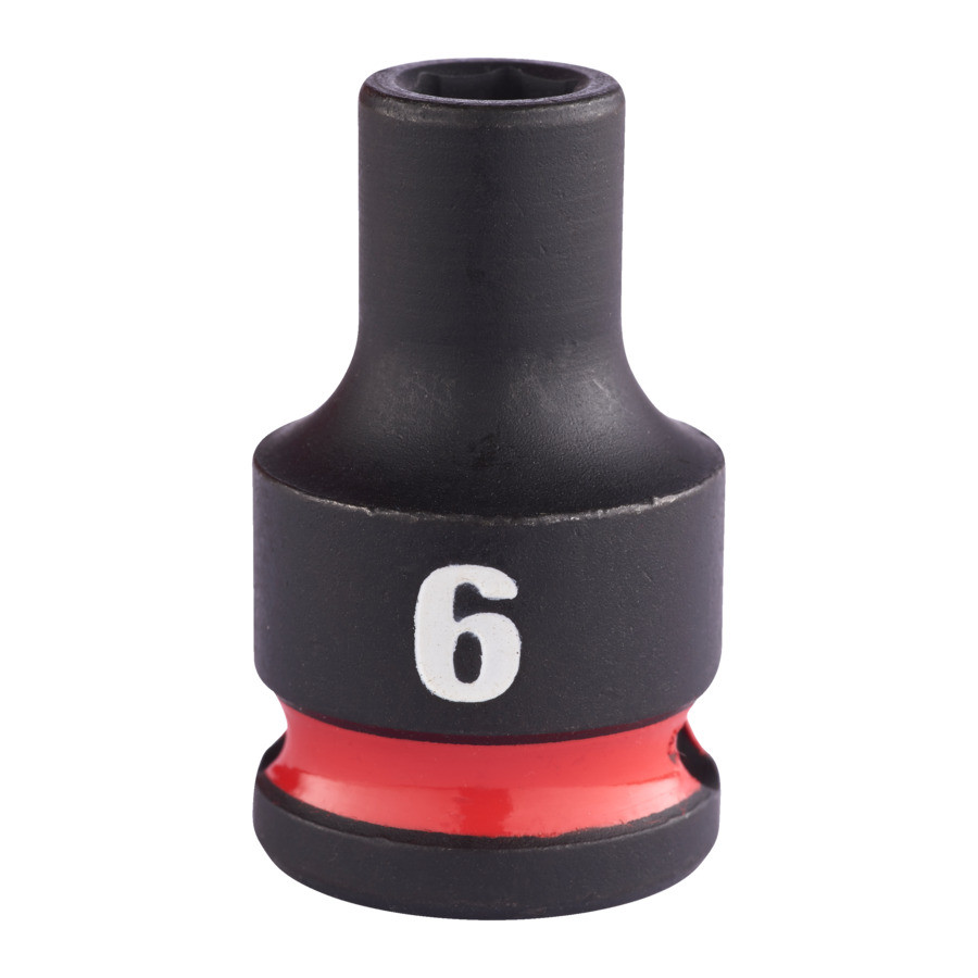 Cheie tubulară de impact MILWAUKEE SHOCKWAVE™ IMPACT DUTY, 3/8" IMPACT SOCKET STD 6mm L32mm