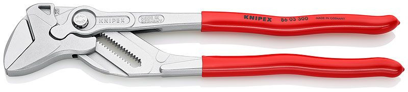 Cleștele-cheie KNIPEX, clește și cheie într-o singură unealtă, 300 mm