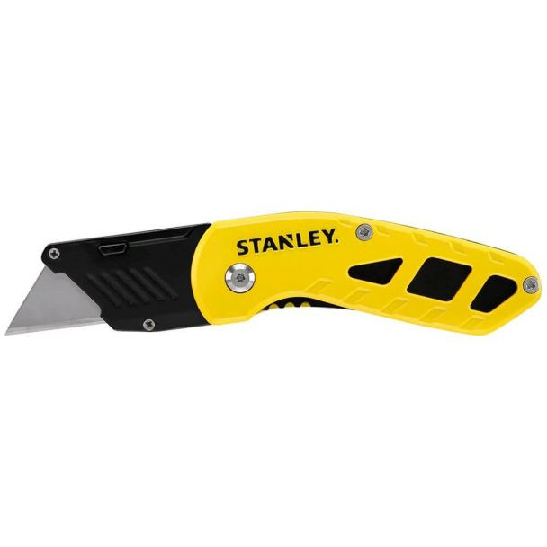 Cutter pliabil cu lama fixa Stanley STHT10424-0, 144 mm, aluminiu