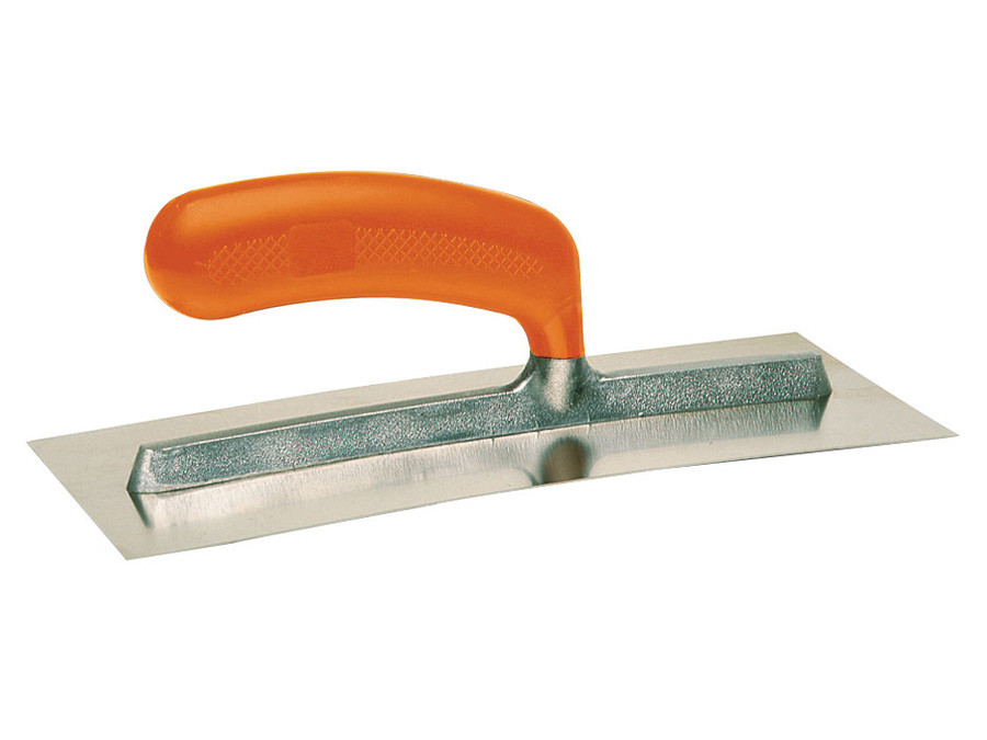 Gletiera INOX cu lama curbata, montator gips-carton - 280×120